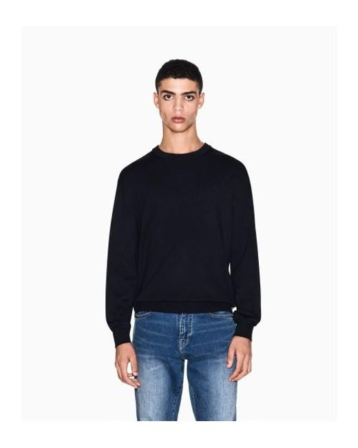 Pull Essentiel ARMANI EXCHANGE pour homme en coloris Blue