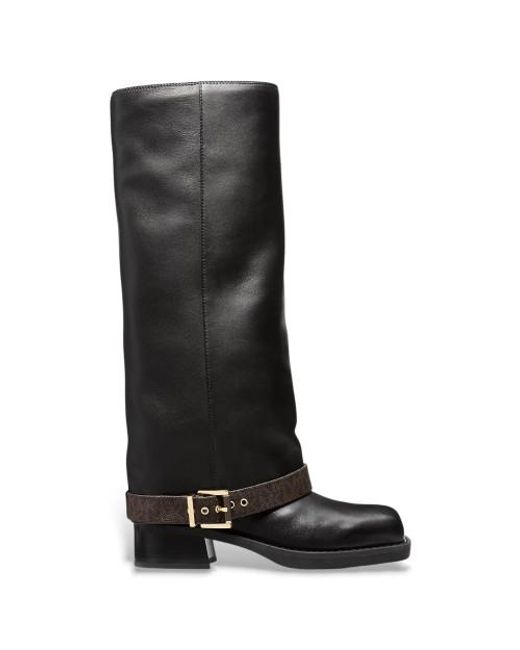 Bottes En Cuir Colby Marron Michael Kors pour homme en coloris Black