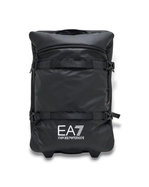 Valise Cabine Noire EA7 en coloris Black