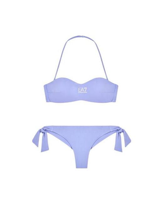 Bikini Logo EA7 en coloris Blue