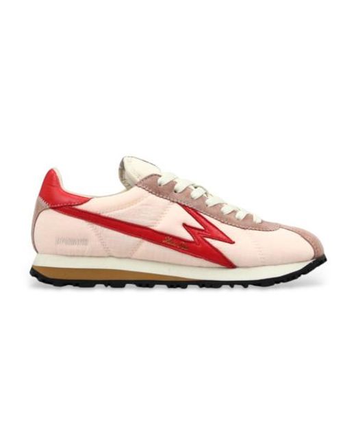 Baskets En Cuir Flash Moa Concept en coloris Pink