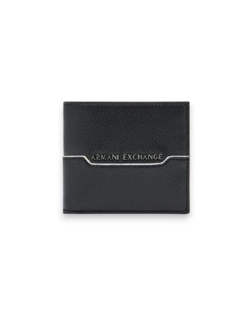 Portefeuille À Coque Dure ARMANI EXCHANGE pour homme en coloris Black