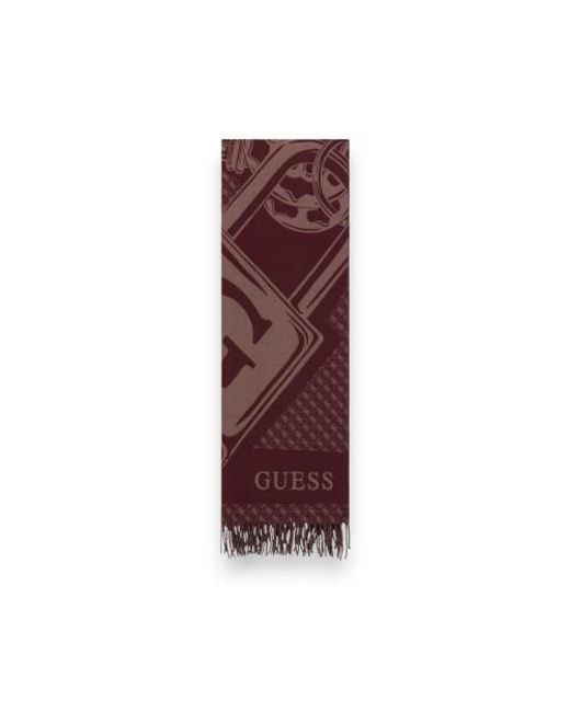 Écharpe 60X180 Guess en coloris Red