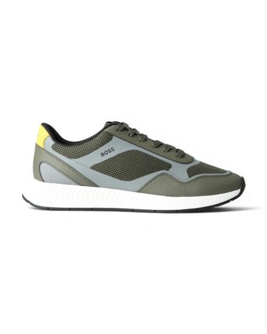 Baskets Titanium Boss pour homme en coloris Green