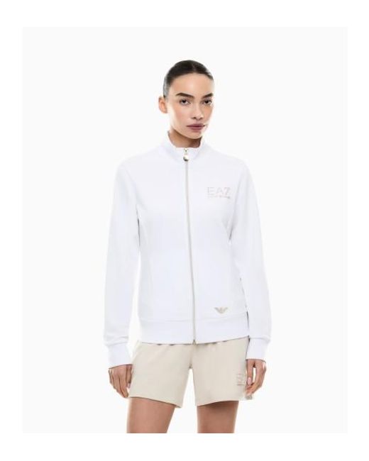 Sweatshirt Evolution EA7 en coloris White