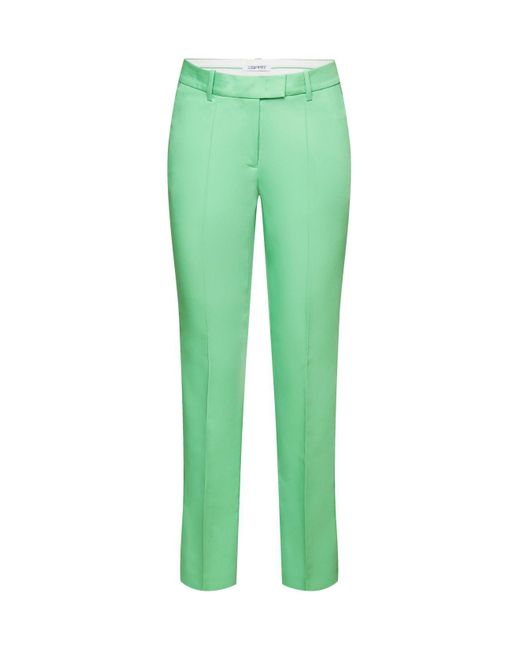 Esprit Green Hose mit geradem Bein und niedrigem Bund