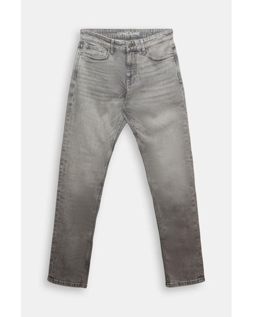 Esprit Schmal geschnittene Jeans in Gray für Herren