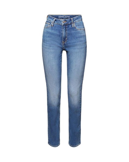 Esprit Blue Slim-fit- Schmale Retro-Jeans