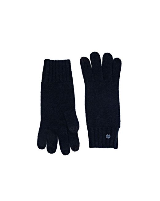 Esprit Blue Rippstrick-Handschuhe