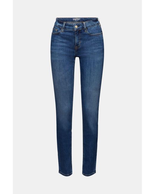 Esprit Mid Slim Jeans in het Blue