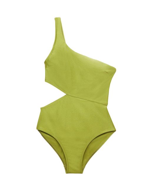 Esprit Green Einteiliger Badeanzug mit Cut-out