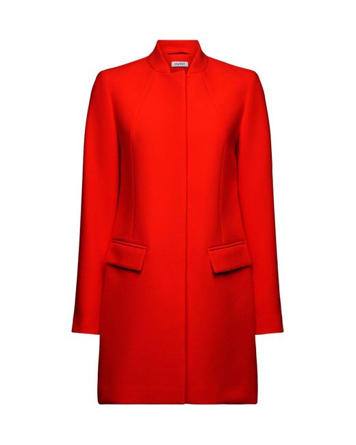 Manteau blazer Esprit en coloris Red