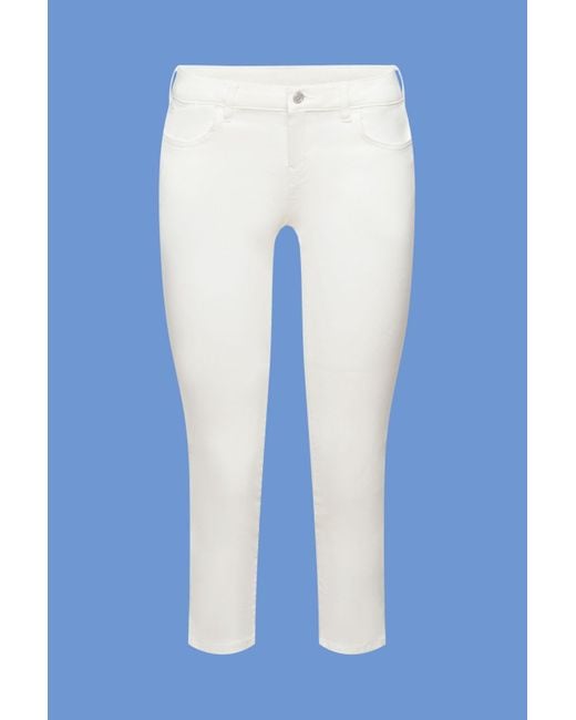 binnen gerucht mythologie Esprit Capri-jeans in het Wit | Lyst BE