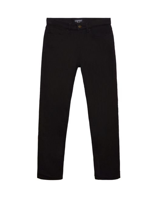 Esprit Slim-fit- Jeans mit mittlerer Bundhöhe und schmaler Passform in  Schwarz für Herren | Lyst DE