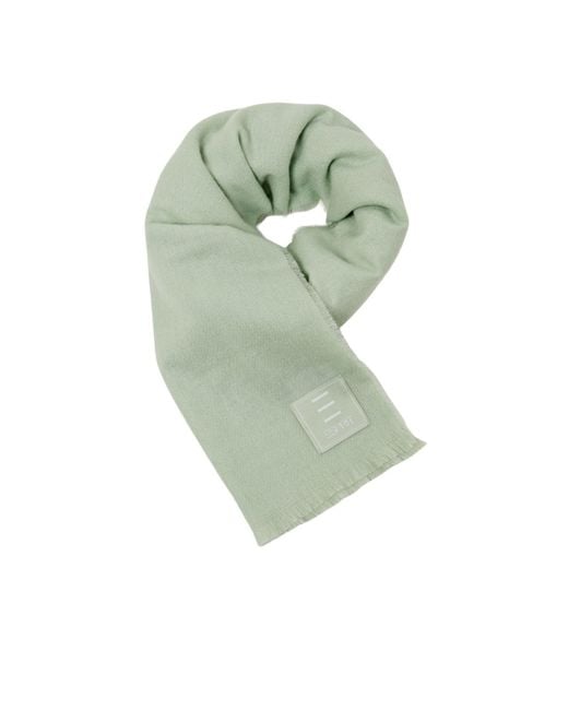 Esprit Green Schal aus gebürstetem Wollmix
