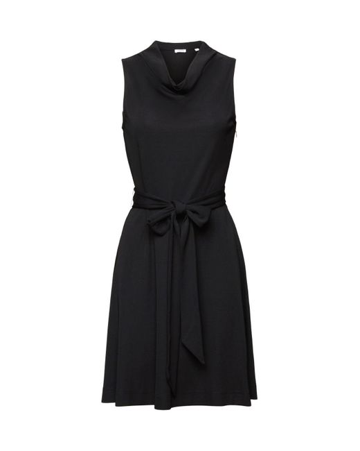 Mini-robe à col bénitier Esprit en coloris Black