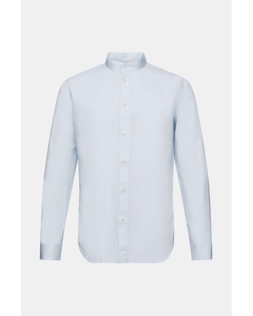 Esprit Overhemd Met Opstaande Kraag in het White voor heren