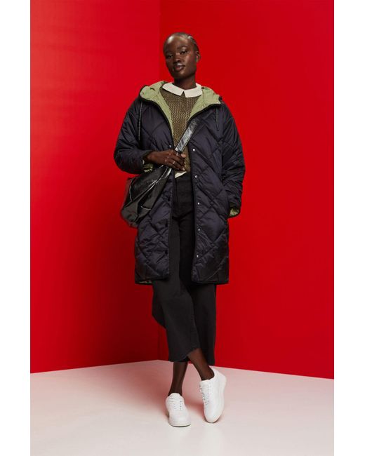 Feodaal donderdag Geven Esprit Coats Woven in het Zwart | Lyst NL