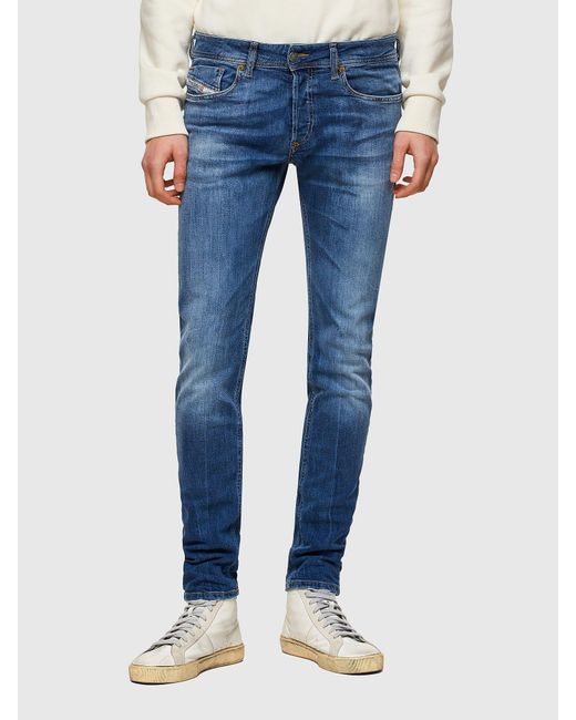 DIESEL Denim Sleenker 009pk Jeans in Blue for Men - Save 1% | Lyst