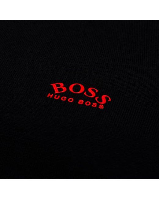 hugo boss red jumper