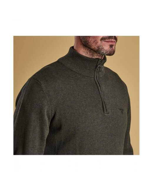 barbour full zip sweater