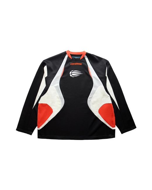 NAMESAKE Black Wilham Racer Tee for men