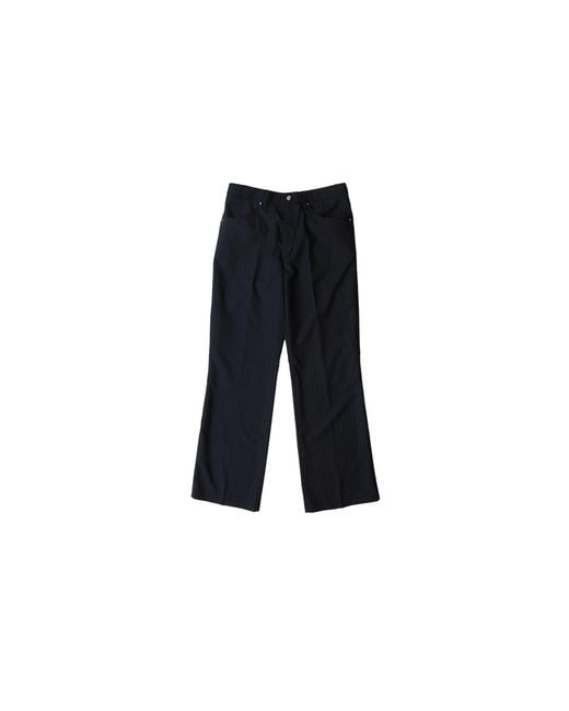 Second Layer Blue Valluco Trouser 2 for men
