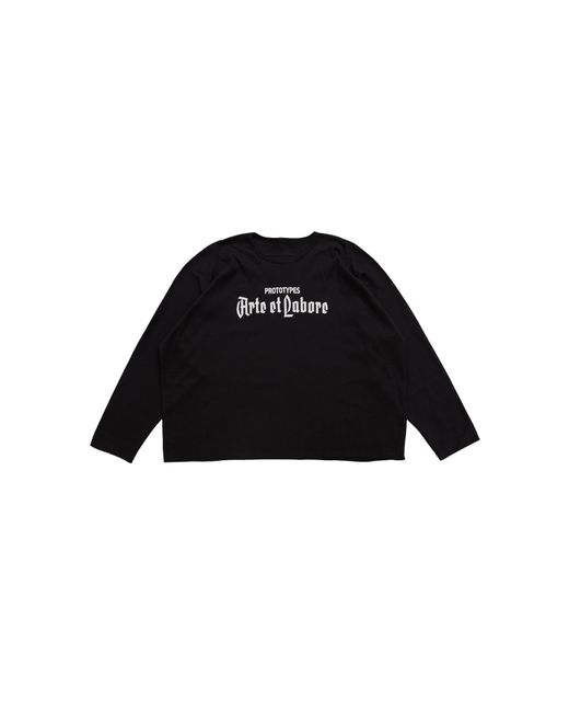 PROTOTYPES Black Box L.S. Arte Et Labore T-Shirt for men