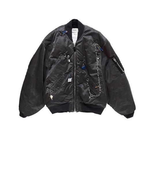 ジャケット・アウター Doublet Key Chain Bomber Jacket M doublet Key Chain Decorated Bomber Jacket （Grey） - Osaka / Kyoto