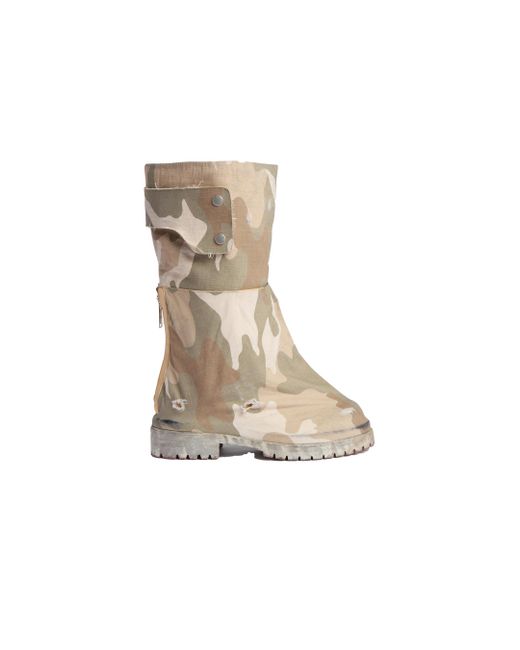 424 Natural Dragon Rider Boots Sage Camo/Stone Washed for men