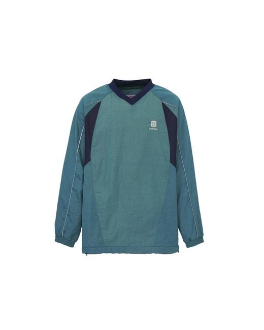 MARTINE ROSE マーティンローズ 23AW Sports Pollover Vネックナイロン