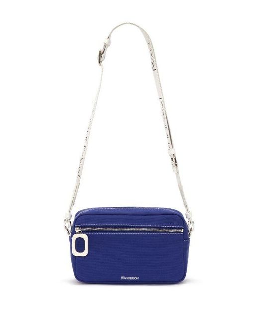 J.W. Anderson Blue Jwa Puller Canvas Camera Bag for men