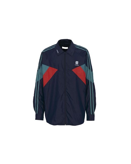 Martine Rose Blue Shirt Track Jacket for men