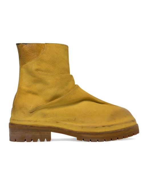 424 Yellow Marathon Boots for men