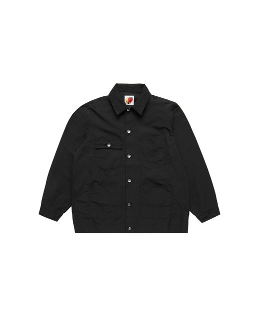 Sky High Farm Black Sky High Farm Nylon Chore Coat for men