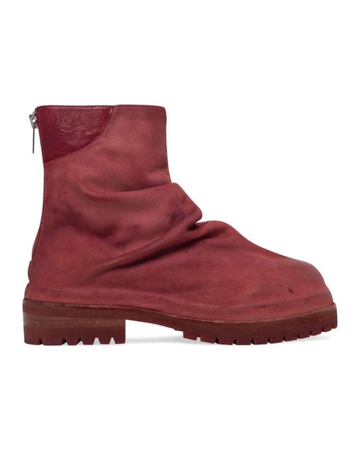 424 Red Marathon Boots for men