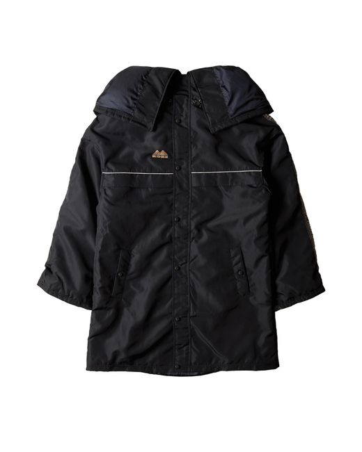 Martine Rose Black Reverse Manager Coat for men
