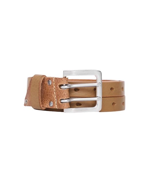 Our Legacy Brown Split Belt for men