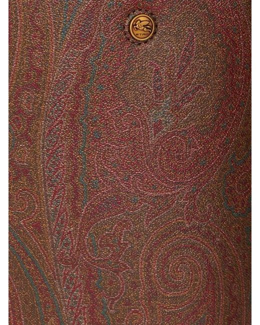 Etro Brown Medium Essential Arnica Bag With Clutch