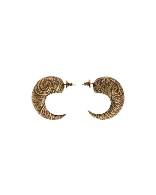 Etro Metallic Arnica Small Earrings
