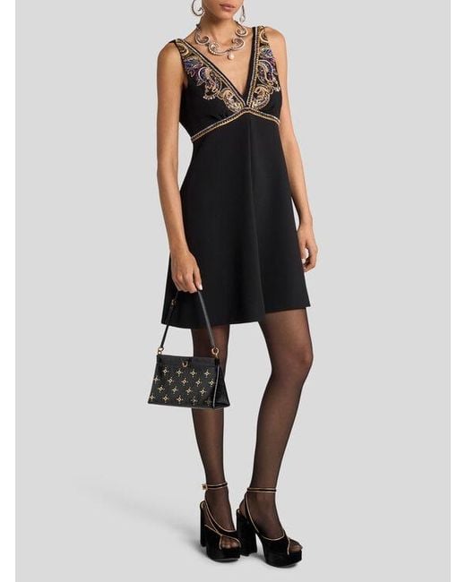 Abito Mini di Etro in Black