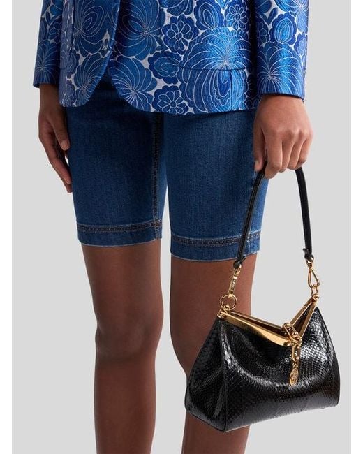 Borsa Vela Piccola di Etro in Black