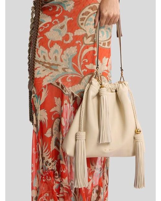 Charm Nappa di Etro in White