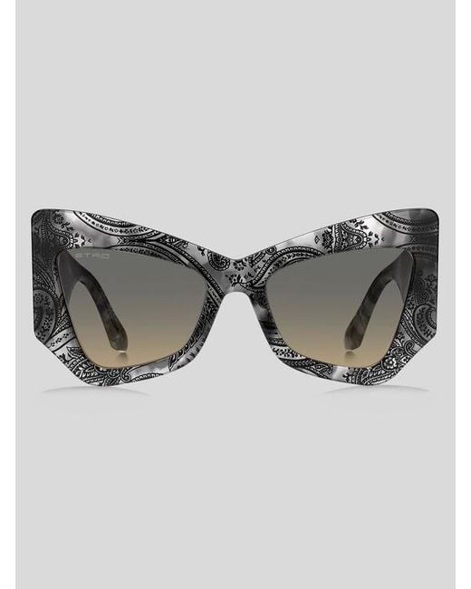 Etro Gray Sunglasses