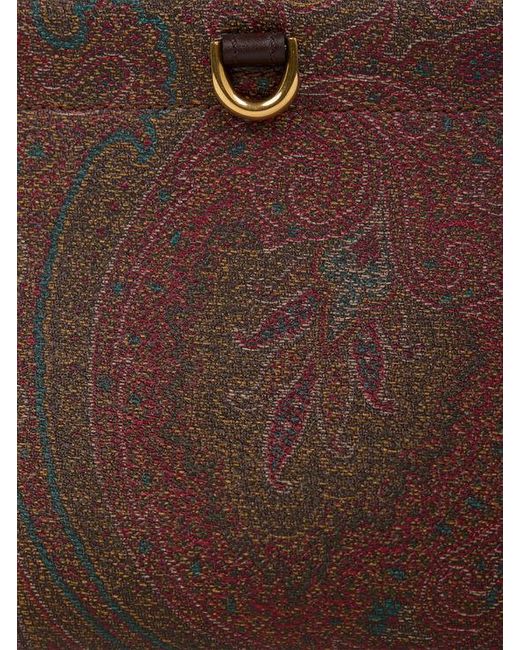 Etro Brown Mini-Clutch Talk