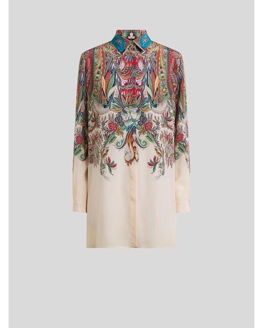 Camicia Lunga di Etro in White