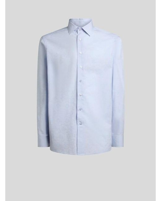 Camicia di Etro in Blue da Uomo