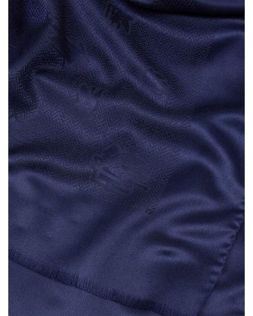 Sciarpa Jacquard di Etro in Blue da Uomo