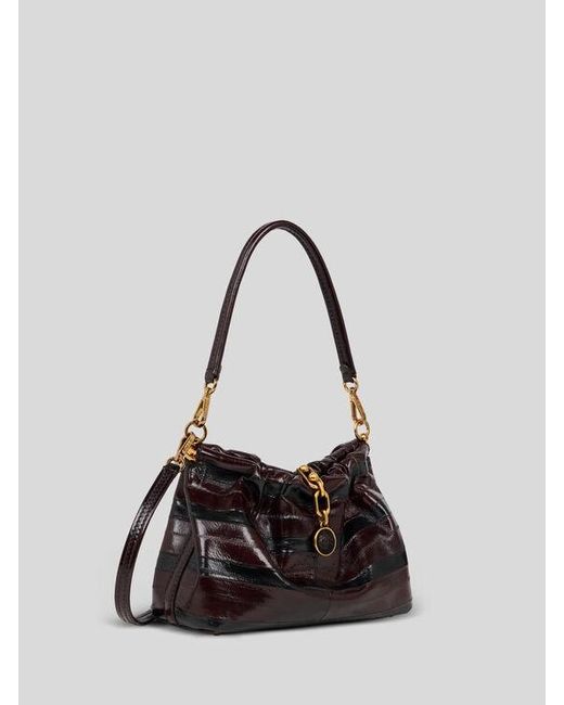 Etro Black Small Vela Blossom Bag