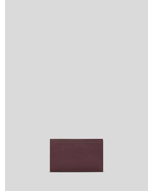 Etro Purple Leather Pony Wallet